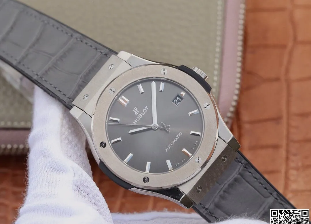 Hublot Classic Fusion 511.NX.7071.LR WWF Factory 1:1 Best Edition Replica Watch Gray Dial